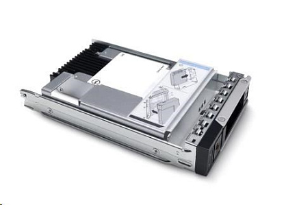 DELL 3.84TB SSD SATA Read Intensive 6Gbps 512e 2.5in with 3.5in Hot-Plug CK T360, T560, R360,R450,R550, R660, R760, Rxx5