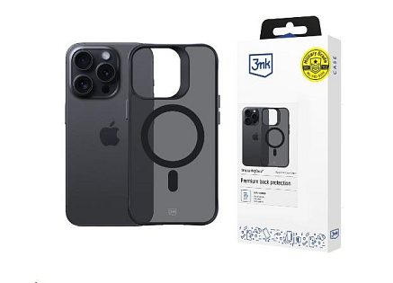3mk ochranný kryt Smoke MagCase pro Apple iPhone 15 Pro Max