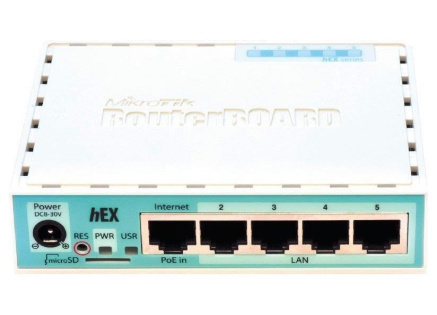 MikroTik RouterBOARD E50UG, hEX (2024 version)