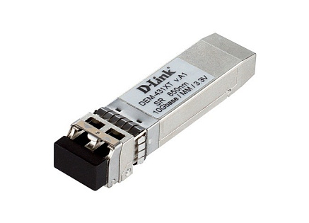 D-Link DEM-431XT 10GBase-SR SFP+ Transceiver, 80/300m D-Link DEM-431XT 10GBase-SR SFP+ Transceiver, 80/300m