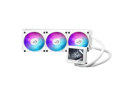 ASUS vodní chladič CPU AIO ROG RYUJIN III 360 ARGB EXTREME, 3x120mm, LGA1851, AM5, bílá ASUS vodní chladič CPU AIO ROG RYUJIN III 360 ARGB EXTREME, 3x120mm, LGA1851, AM5, bílá
