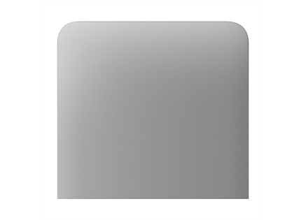 Ajax  SideButton (1-gang) vertical - Boční tlačítko, vertikální instalace, mlhová