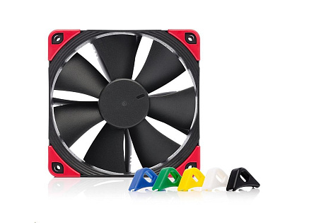 NOCTUA Ventilátor NF-F12 PWMCH.BK.S, 120mm, černá