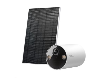 TP-Link Tapo C410 KIT venkovní kamera, solární panel (3MP, 2K QHD, 1296p, IR 9m, WiFi, micro SD card, IP65) TP-Link Tapo C410 KIT venkovní kamera, solární panel (3MP, 2K QHD, 1296p, IR 9m, WiFi, micro SD card, IP65)