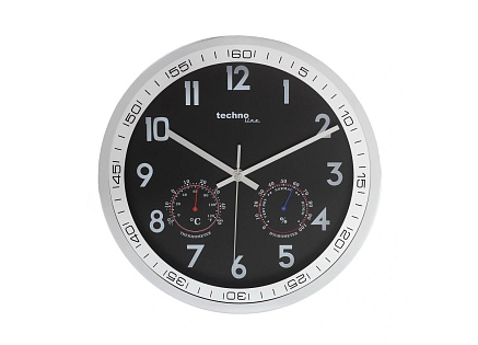 Hodiny TechnoLine WT 7981, stříbrno-černé
