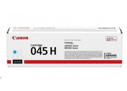 Canon TONER CRG-045H C azurový pro i-SENSYS LBP611Cn, LBP613Cdw, MF631Cn, MF633Cdw, MF635Cx (2200 str.) Canon TONER CRG-045H C azurový pro i-SENSYS LBP611Cn, LBP613Cdw, MF631Cn, MF633Cdw, MF635Cx (2200 str.)