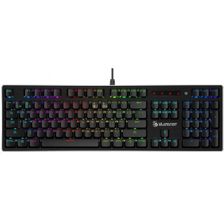 A4tech Bloody B820R mechanická RGB herní klávesnice, USB, CZ, RED SWITCH