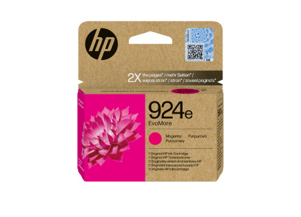 HP 924e EvoMore Magenta Original Ink Cartridge (800 pages) HP 924e EvoMore Magenta Original Ink Cartridge (800 pages)