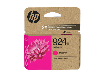 HP 924e EvoMore Magenta Original Ink Cartridge (800 pages) HP 924e EvoMore Magenta Original Ink Cartridge (800 pages)