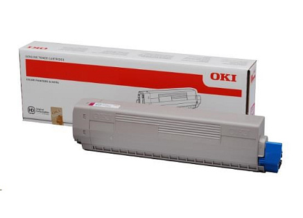 OKI Magenta toner do C831/841 (10 000 stránek) OKI Magenta toner do C831/841 (10 000 stránek)