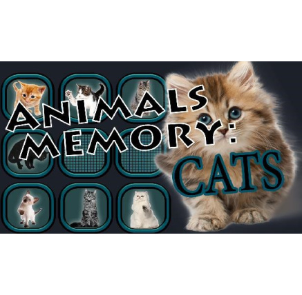 Animals Memory: Cats (PC) klíč Steam Animals Memory: Cats (PC) klíč Steam