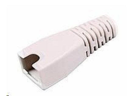 Solarix Ochrana RJ45 non-snag proof bílá / 100ks S45NSP-WH