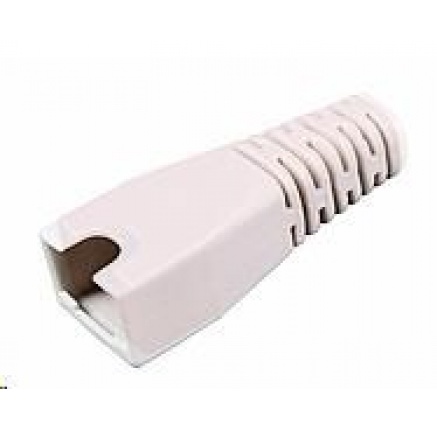 Solarix Ochrana RJ45 non-snag proof bílá / 100ks S45NSP-WH Solarix Ochrana RJ45 non-snag proof bílá / 100ks S45NSP-WH