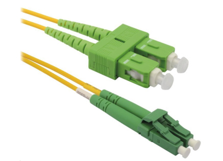 XtendLan Patch kabel, optický, LC-SC, APC/APC, 9/125µm, singlemode, duplex, 1m