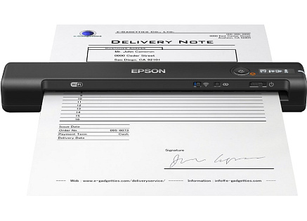 EPSON skener WorkForce ES-60W, A4, 600x600dpi, USB 2.0, Wi-Fi Direct EPSON skener WorkForce ES-60W, A4, 600x600dpi, USB 2.0, Wi-Fi Direct