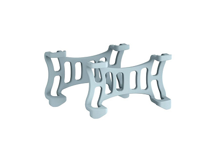 Tractive GPS DOG 6 - gumové spony, mátová