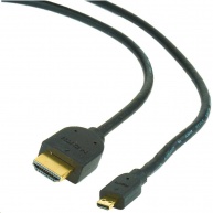 GEMBIRD Kabel HDMI - HDMI Micro 4,5m (v1.3, M/M, stíněný, zlacené kontakty)