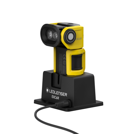 Ledlenser EXC6R svítilna pro práci v nebezpečném prostředí, s nabíjecí stanicí