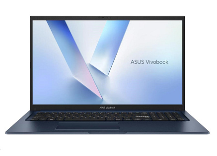 ASUS NTB Vivobook 17 (X1704VA-AU1055Z),Core 5 120U, 17.3" 1920 x 1080, 8GB, 512GB SSD, Intel Graphics, No OS, Blue
