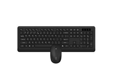 RAPOO Set klávesnice a myš 8310M, Multi-mode, Bezdrátový set, CZ/SK, Černá