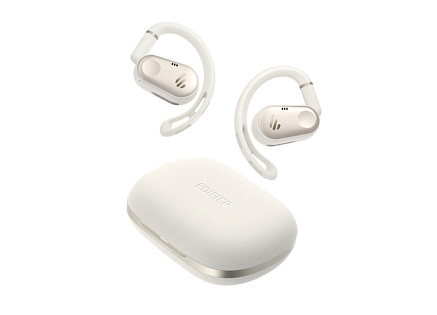 EDIFIER bezdrátové sluchátka Comfo Flex, Open-ear, Bluetooth, bílá