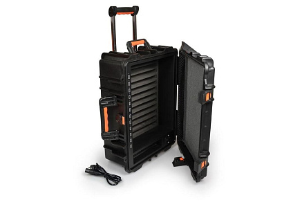 PORT nabíjecí přepravní kufr pro 12 tabletů, černá