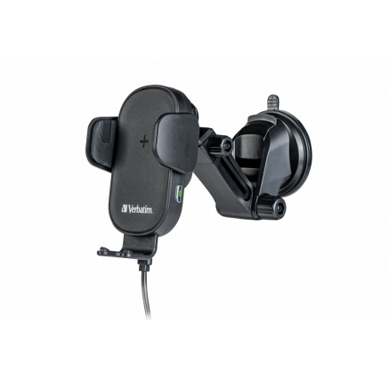 VERBATIM Držák do Auta Bezdrátová rychlonabíječka Qi 15W FWC-01 VERBATIM Držák do Auta Bezdrátová rychlonabíječka Qi 15W FWC-01