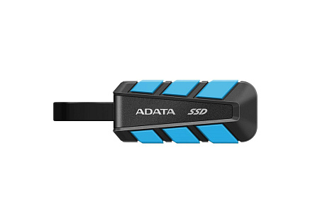 ADATA External SSD 2TB SC740, USB-C 3.2 Gen2, Černo-modrá