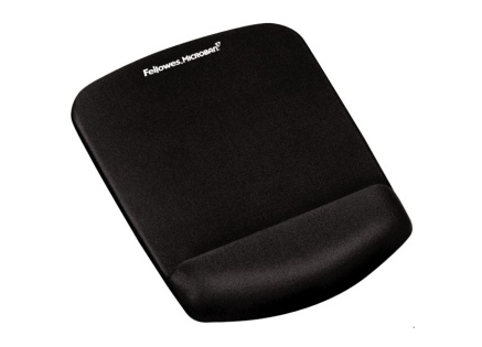 Podložka pod myš a zápěstí Fellowes PlushTouch černá Podložka pod myš a zápěstí Fellowes PlushTouch černá