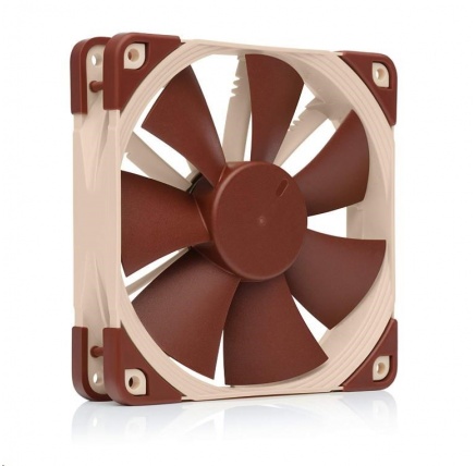 NOCTUA Ventilátor NF-F12-PWM, 120mm, hnědá