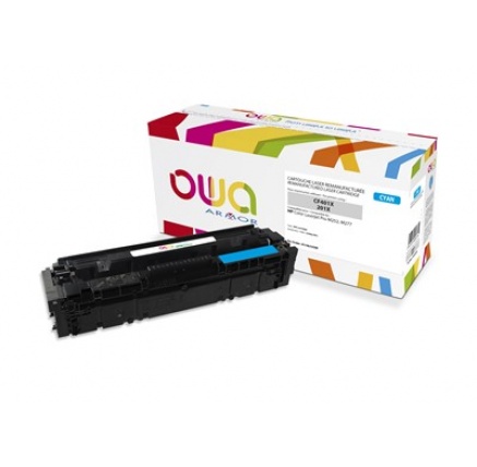 OWA Armor toner pro HP CLJ MFP 277, 2300 Stran, CF401X, cyan OWA Armor toner pro HP CLJ MFP 277, 2300 Stran, CF401X, cyan