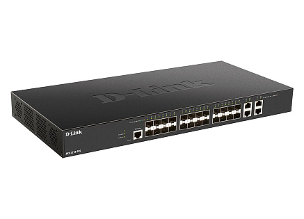 D-Link DXS-1210-28S Smart Managed 10G Switch 24x 10G SFP+ ports, 4x 10GBase-T ports