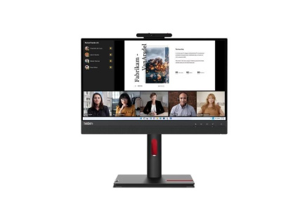LENOVO LCD TIO 22 Gen5 - 21.5",IPS,mat,16:9,1920x1080 touch,178/178,4/6/16ms,250cd/m2,1000:1,DP,USB,VESA,Pivot,repro,cam