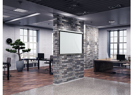 Elektrické projekční plátno AVELI, 221x125 (16:9) 100"