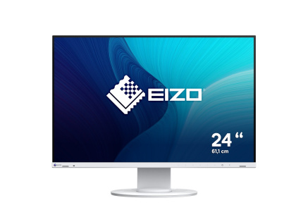 EIZO MT 24" EV2410R-WT FlexScan, IPS, 1920x1200, 350nit, 1300:1, 5ms, DisplayPort, HDMI, DVI-D, D-sub, USB, Repro, Bílý