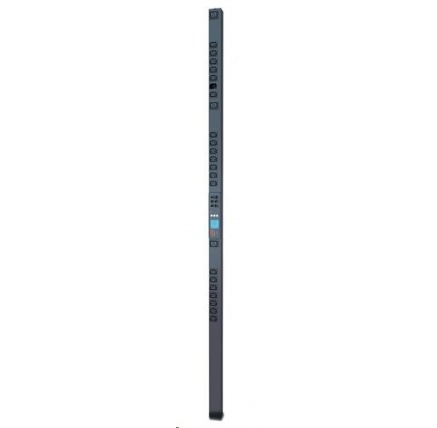 APC Rack PDU 2G, Metered-by-Outlet, ZeroU, 16A, 100-240V, (21)C13 & (3)C19, IEC-320 C20