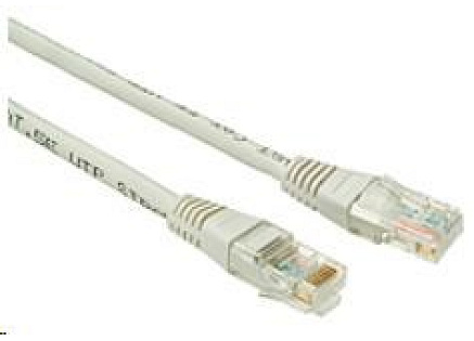 Solarix Patch kabel CAT6 UTP PVC 5m šedý non-snag-proof C6-155GY-5MB