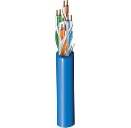 BELDEN kabel UTP - 7965E, CAT.6, drát, PVC, 305m, modrý
