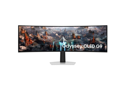 SAMSUNG MT LED LCD 49" Odyssey OLED G9(G93SC) LS49CG934SUXEN -prohnutý,OLED,Double QHD, 5120x1440, 0,03ms, 240Hz SAMSUNG MT LED LCD 49" Odyssey OLED G9(G93SC) LS49CG934SUXEN -prohnutý,OLED,Double QHD, 5120x1440, 0,03ms, 240Hz
