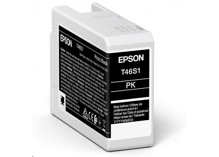 EPSON ink Singlepack Photo Black T46S1 UltraChrome Pro 10 ink 25ml EPSON ink Singlepack Photo Black T46S1 UltraChrome Pro 10 ink 25ml