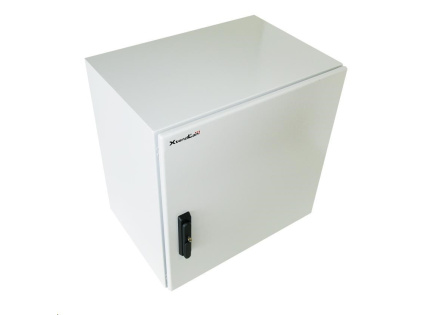 XtendLan 19" venkovní vodotěsný rozvaděč 12U 600x420, krytí IP55, nosnost 65kg, 3-bodový zámek, šedý XtendLan 19" venkovní vodotěsný rozvaděč 12U 600x420, krytí IP55, nosnost 65kg, 3-bodový zámek, šedý