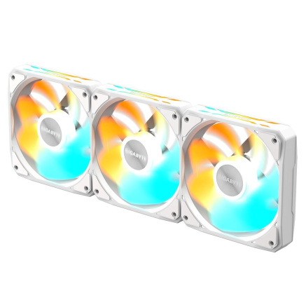 GIGABYTE ventilátor EZ CHAIN RVS FAN 3-PACK, 3x120mm, bílá