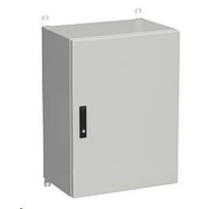 Solarix rozvaděč nástěnný venkovní LC-20 18U 600x400mm, dveře plech, LC-20-18U-64-22-G