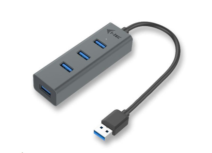 i-tec USB 3.0 Metal 4-portový HUB i-tec USB 3.0 Metal 4-portový HUB
