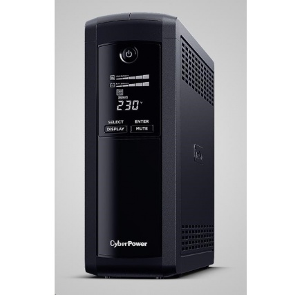 CyberPower Value PRO SERIE GreenPower UPS 1200VA/720W, SCHUKO zásuvky