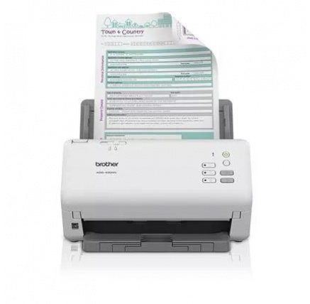 BROTHER skener ADS-4300N DUALSKEN A4 40ppm/80dual 600x600 60ADF USB LAN