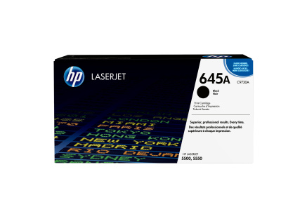 HP 645A Black LJ Toner Cart, C9730A (13,000 pages) HP 645A Black LJ Toner Cart, C9730A (13,000 pages)