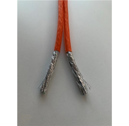 FTP TWIN kabel PlanetElite, Cat6A, drát, 4pár LS0H, Dca, oranžový, 500m, cívka FTP TWIN kabel PlanetElite, Cat6A, drát, 4pár LS0H, Dca, oranžový, 500m, cívka
