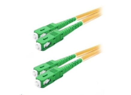 XtendLan duplexní patch kabel SM 9/125, OS2, SC(APC)-SC(APC), LS0H, 1m