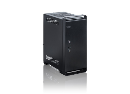 CHIEFTEC skříň Elox Series/mini ITX, BT-06B (2 x PCI slots), Black, SFX 250W